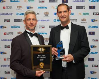 Spectre from Parkside has won Wall Tile of the Year in the  TTA Awards 2021